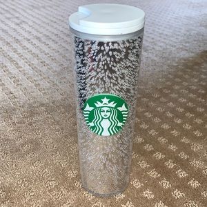 Starbucks Silver Tumbler Brand New